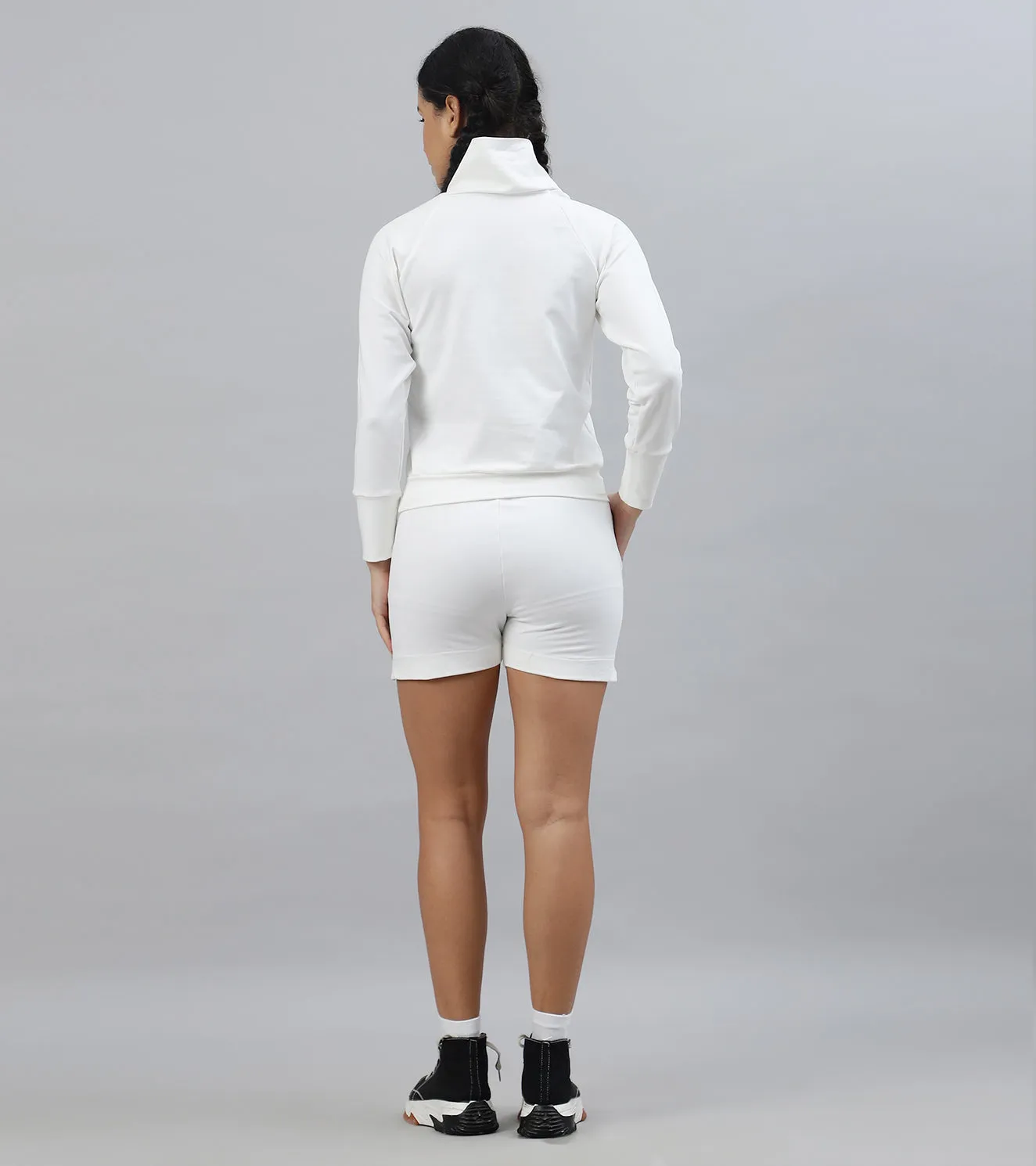 Women's Luxe High-Neck Pullover coord set